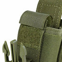 OD GREEN Molle Tactical Double Flash Bang Pouch PALS MAG Bag 2 Grenade Holder