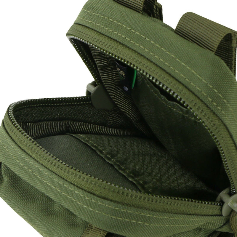 OD GREEN Tactical Gadget Utility Pouch Cell Phone Camera PALS Small Tool Bag