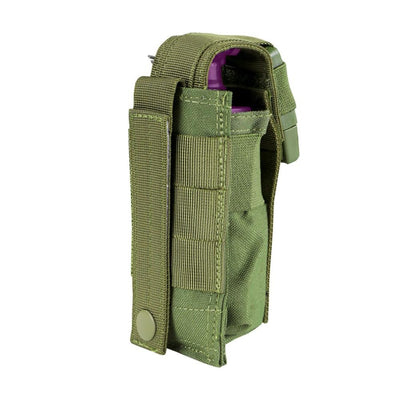 OD GREEN Tactical MOLLE PALS Modular Closed Top Single Flash Bang Utility Pouch