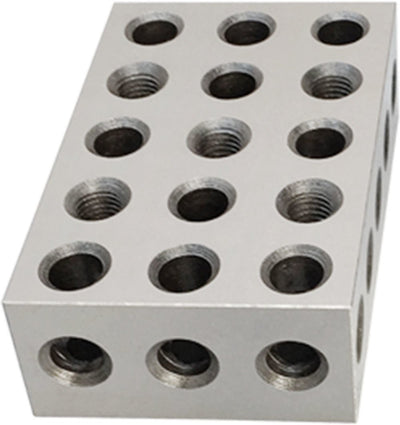 2-4-6 Precision Matched Pair 23 Holes Blocks Set  Ultra Precision 0.0003"