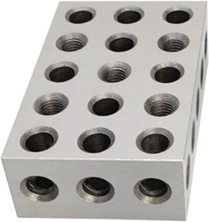 2-4-6 Precision Matched Pair 23 Holes Blocks Set  Ultra Precision 0.0003"