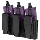 Outdoor GEN II Triple Kangaroo Mag Pouch Tactical, Molle Pouch - BLACK