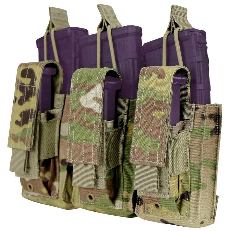 Outdoor GEN II Triple Kangaroo Mag Pouch Tactical, Molle Pouch - SCORPION