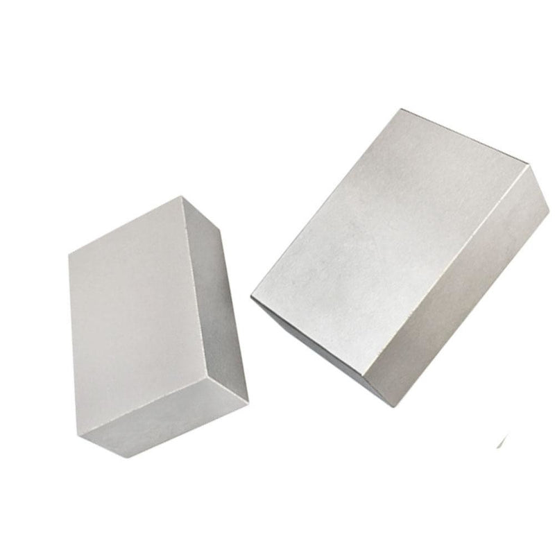 Pair of 1-2-3 Metal Blocks No Holes Machinist Jig