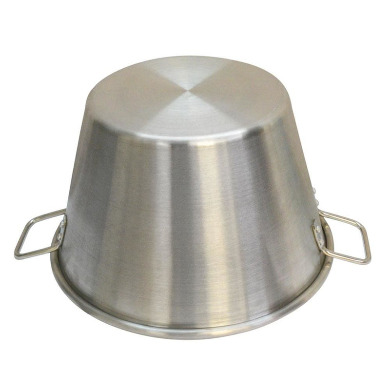 Portable 15-1/2" Cazo LARGE Flat Tall Cooking Pot Wok Caso L Carnitas Gas Stove Burner