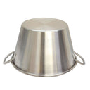 Portable 19" Cazo LARGE Flat 11-1/2" Deep Cooking Pot Tall Wok Caso L Carnitas Gas Stove Burner