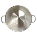 Portable 23" Cazo LARGE Flat 13" Deep Base Cooking Pot Pan Tall Wok Caso L Carnitas Gas Stove Burner