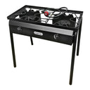 Portable Propane Gas Stove Burner 75,000 BTU Double High Pressure
