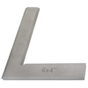 Precision Bevel Edge Square 6'' Blade x 4'' Beam Steel Hardened Accuracy class H