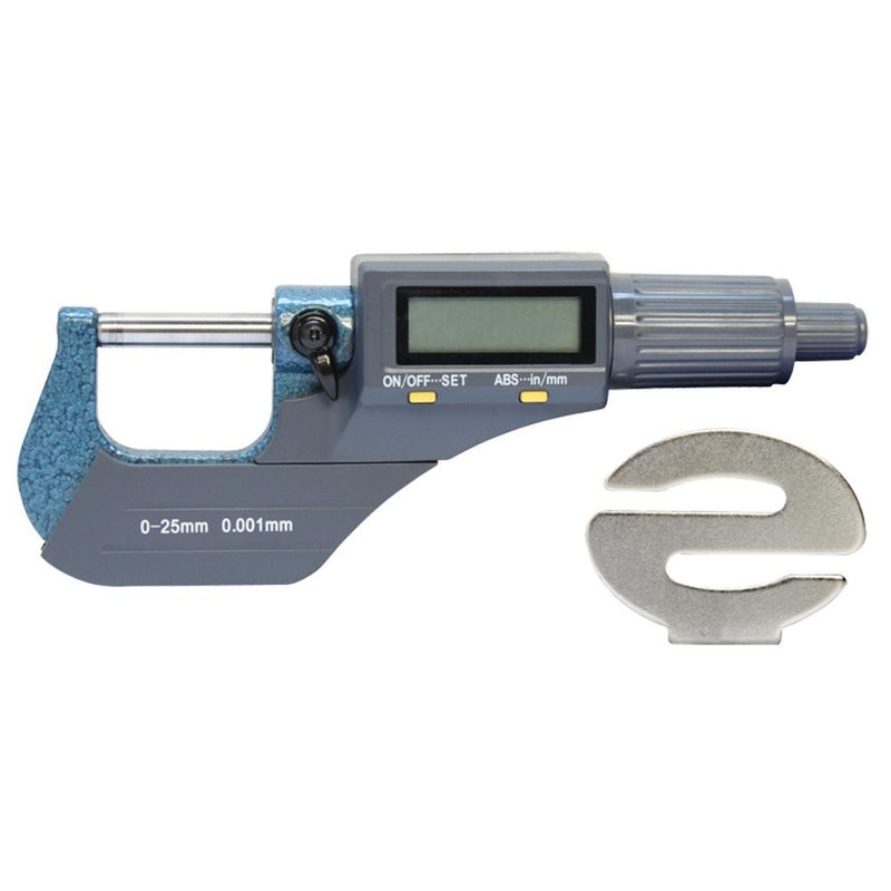 Precision Electronic Digital Micrometer Gauge 0-1" (0-25mm) 0.00005" (0.001mm)