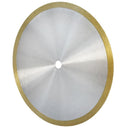 Premium 10" Continuous Rim Diamond Tile Saw Blade Wet Use For Smooth & Fast Cutting