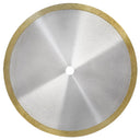 Premium 10" Continuous Rim Diamond Tile Saw Blade Wet Use For Smooth & Fast Cutting