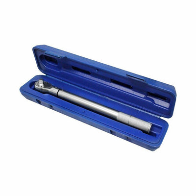 Preset Torque Wrench Squared 3/8" Drive Ratchet Head 100 Ft/Lbs