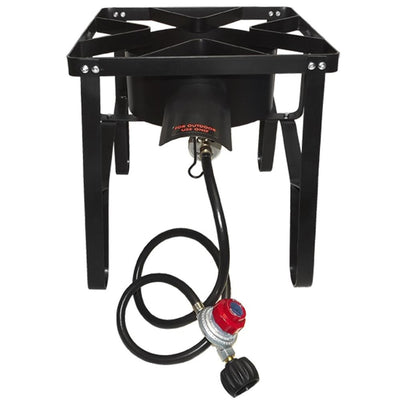 Propane Portable Gas Stove Burner Camper Cooker High Pressure UL Regulator BBQ