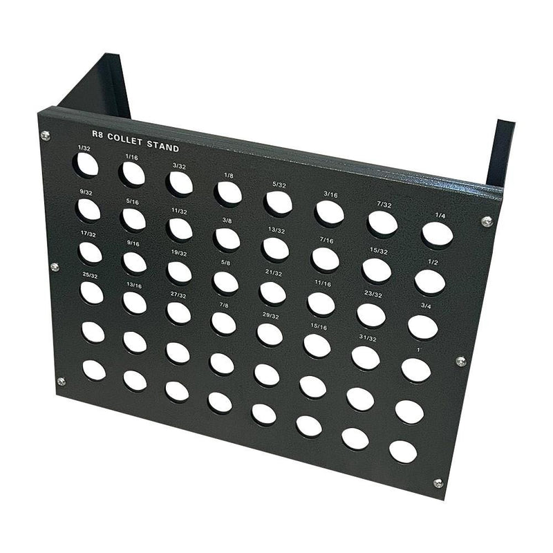 R8 Collet Rack & Tool Tray with 48 Slots High Precision