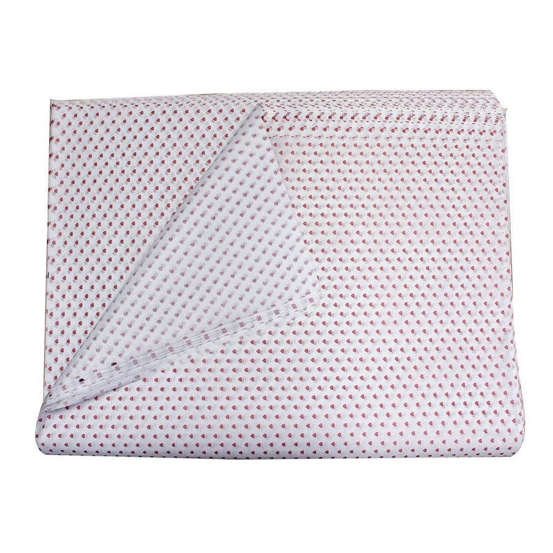 RED HEART Polka Dot Pattern Print Tissue Paper 20" x 30" - 240 PC Gift Wrap Package