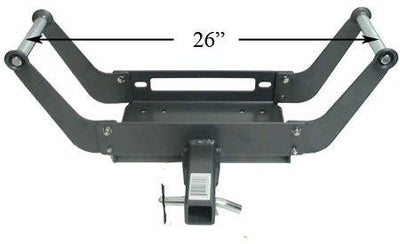 Removable 2 in Hitch Receiver WINCH MOUNT Portable