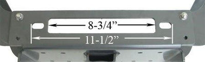 Removable 2 in Hitch Receiver WINCH MOUNT Portable