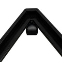 Rolling Triangle Dolly Base 3 Way BLACK Casters 24" x 27" Display Gridwall Panel