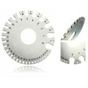 Round AWG SWG Wire Thickness Measurer Tester Ruler Gauge Diameter Metal Tool 0~36# US Standard