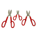 Set 3 Pc 8'' 10'' 12'' Tinman Style Tin Snips Sheet Metal Cutting Scissors