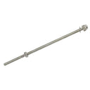 50 Pcs T316 Stainless Steel Extra Long 1/4"-20 Right Hand Threaded Cable Railing Swage Stud End Fitting for 1/8" Cable