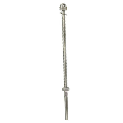 Set 50 Pcs 316 Stainless Steel Right Hand Swage Threaded Stud End Fitting For 1/8" Cable