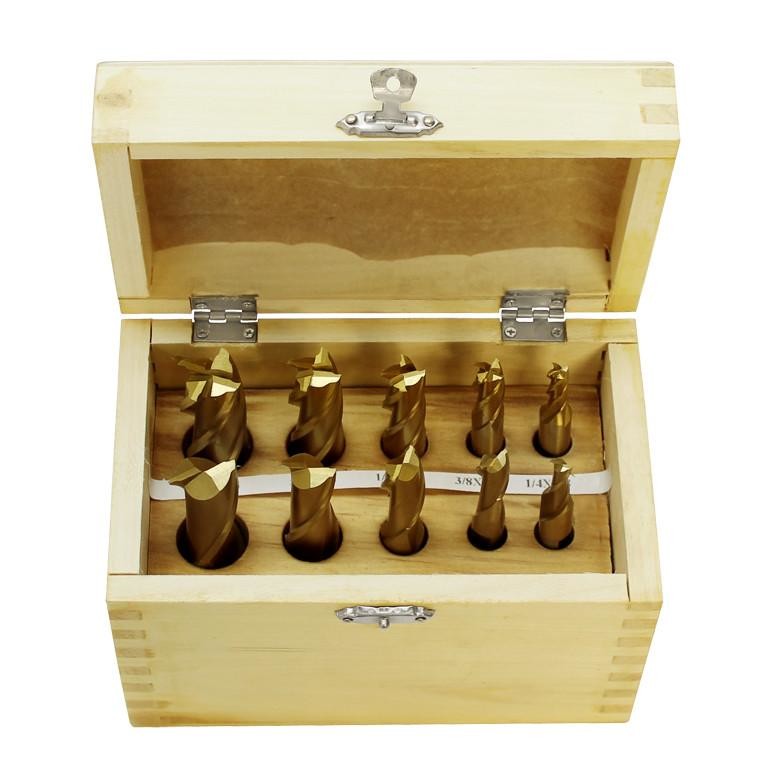 Set Of 10 PC 1/4&
