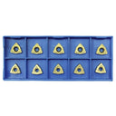 Set of 10 PC Carbide Inserts Blade WCMT 2.5 C6 Tin Coated Grooving Cut-Off Tool