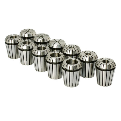 Set Of 10 PC ER-32 Collet Set 3/16-3/4" Spring Collets R8 CAT BT CNC Runout .0003