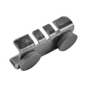 10 Pcs Center Shelf Rest Clips with Rubber Cushions, Shelf Support Hardware for Glass, Wood & Metal Shelves, Retail Display & Storage Systems