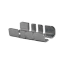 10 Pcs Center Glass Shelf Rest Clips, Gridwall Display Shelf Support Clips for Glass, Wood & Metal Shelves, Retail Store Fixture Hardware