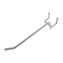 Set Of 100 PC Peg Board 6" Long Shelving Hooks Pegboard Zinc Steel Wire Wall Panel Board Display