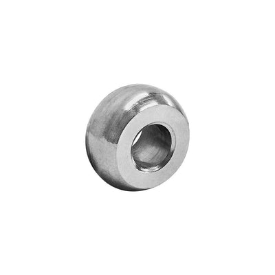 Set Of 10Pc Plain Ball Swage  Fitting  3/16" Stainless Steel 316 For Industrial Wire Rope Terminal Cable