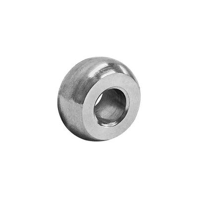 Set Of 10Pc Plain Ball Swage 1/8" Stainless Steel 316 For Industrial Wire Rope Terminal Cable