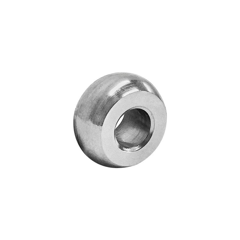 Set Of 10Pc Plain Ball Swage 5/32" Stainless Steel 316 For Industrial Wire Rope Terminal Cable