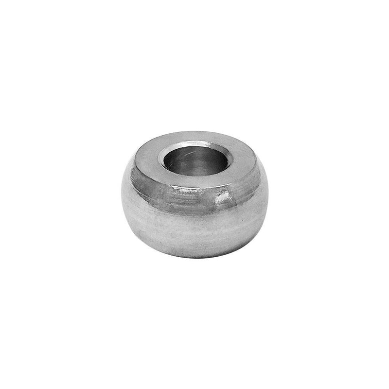 Set Of 10PC Plain Ball Swage End Fitting 1/32" Stainless Steel 316 For Industrial Wire Rope Terminal Cable