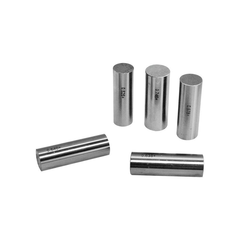 Set Of 125 PC M4 Steel Pin Gage PLUS 0.626 - 0.750" Gauge Set Metal Steel Plug