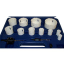Set Of 14 PC BI METAL Hole Saw Soft Metal Bass Pipe Wood Plastic 3/4" to 3"