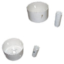 Set Of 14 PC BI METAL Hole Saw Soft Metal Bass Pipe Wood Plastic 3/4" to 3"