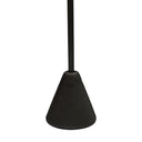 2 Pcs 5-1/2" Slate Gray Leatherette Jewelry T-Stand Display – Pendant & Earring Holder for Chains, Charms & Earrings, Retail Counter & Showcase Display