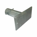 Set of 2 Pcs 7-1/2'' Tall Trailer Jack Foot Plate Lock Pin RV 2,000 Lbs Galvanized