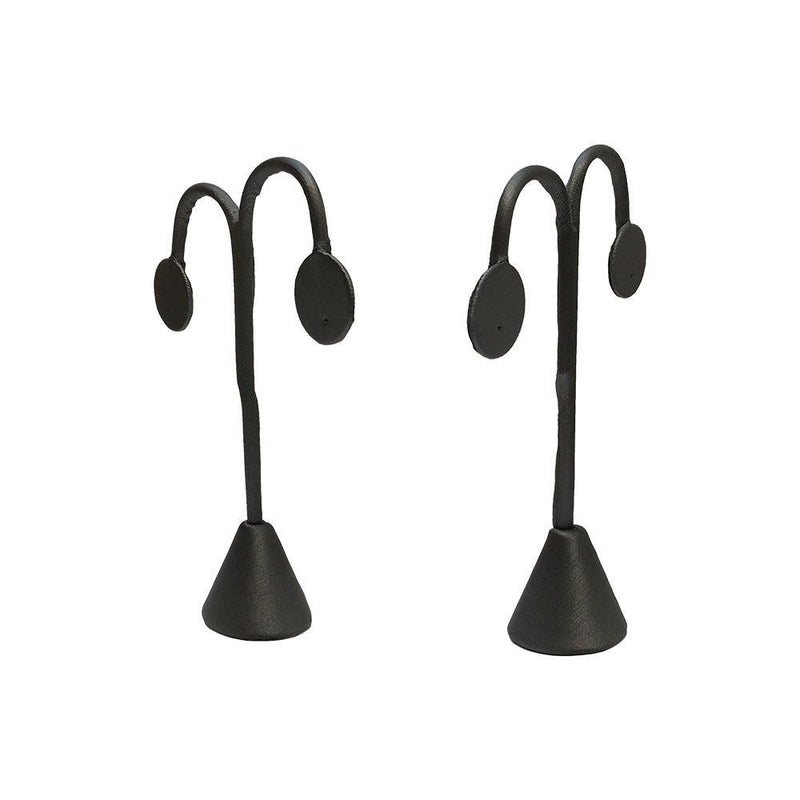 Set Of 2 Pc High Slate Gray Leatherette 15-1/2&