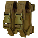 Set of 2 Pc Universal EMT TQ Tourniquet Belt Pouch - COYOTE