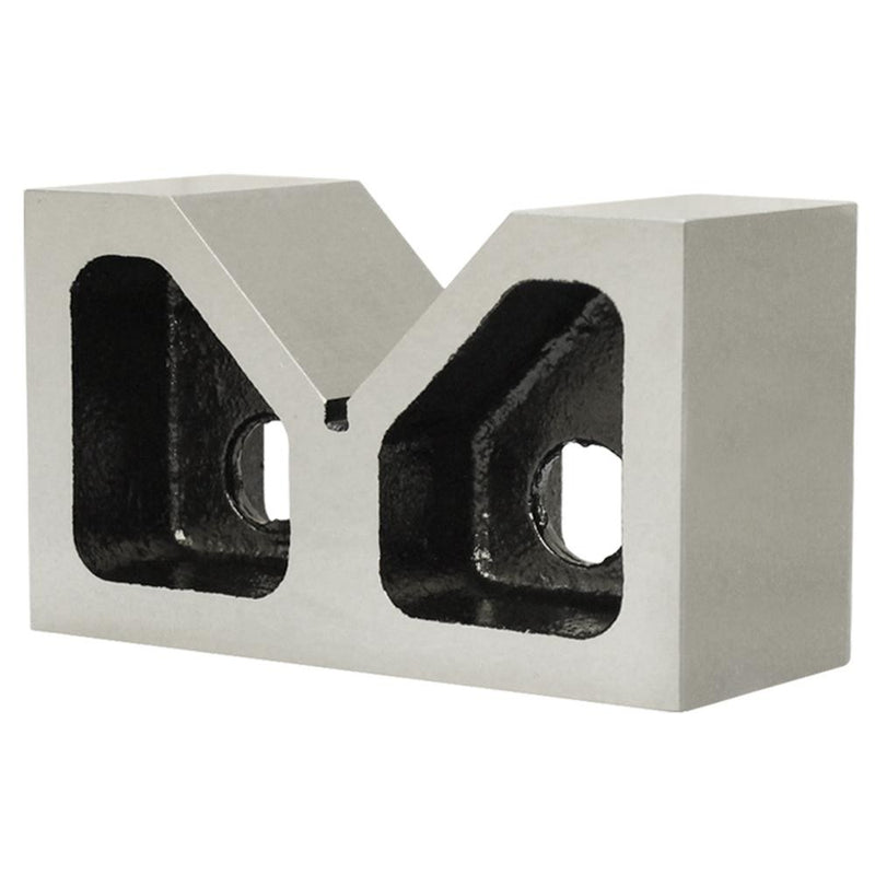 Set of 2 Pcs Cast Iron V Block 6" Long Ground 90 Degree