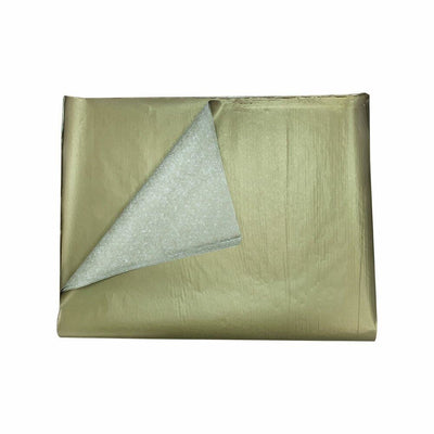 Set Of 20 Pc 20" x 30" Antique Gold Metalic Color Tissue Paper Gift Wrapping