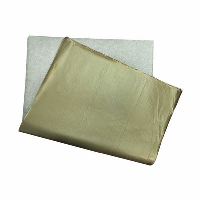 Set Of 20 Pc 20" x 30" Antique Gold Metalic Color Tissue Paper Gift Wrapping