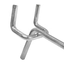 Set Of 20 PC Peg Board 6" Long Shelving Hooks Pegboard Zinc Steel Wire Wall Panel Board Display