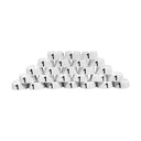 25 Pcs Size Dividers for Clothes Hangers – Snap-On Garment Rack Markers, Number #1, Closet Organizer Tags for Retail or Home Use