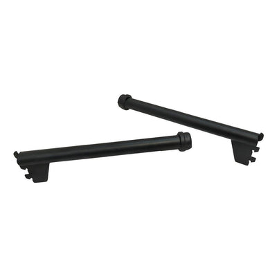 Set Of 4 Pc 12'' Pipe Style Faceout For Slotted Standard  Support Bar Display Fixture Retail